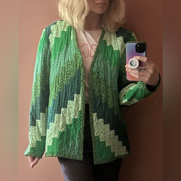 VINTAGE QUILTED JACKET - Picture 2 of 7